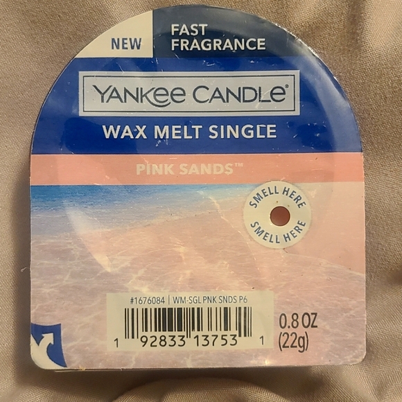Yankee Candle Tart Wax Melt - Brand New and Sealed - Pink Sands - Picture 1 of 2